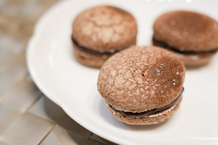 バレンタインデーに作ってもらったブッセ